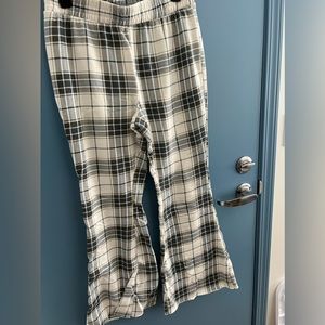 Flare Pajama pants. Size M. *wrinkled bc folded up*
